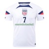 Maillot de Supporter Etats-Unis HEATH 7 Domicile Coupe du Monde 2022 Pour Homme